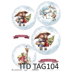 Przekładka do bombki A4 ITD TAG0104